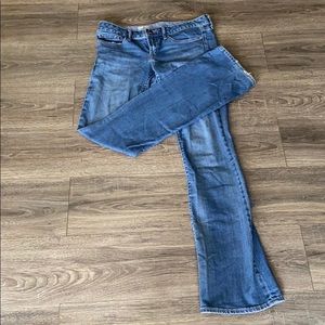 Gap 1969 sexy boot flare jeans